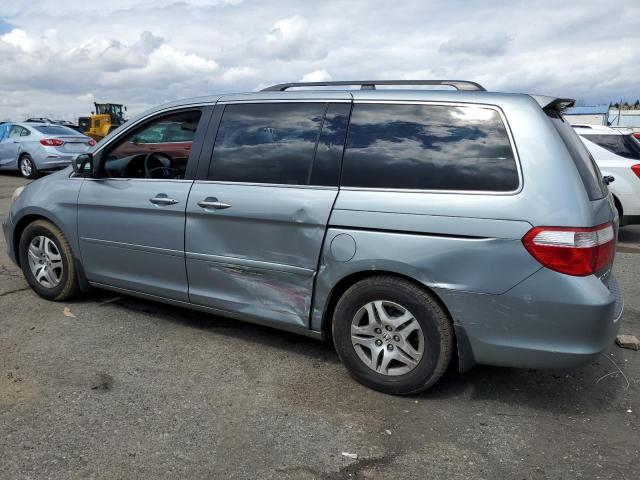 5FNRL38446B001198 - 2006 HONDA ODYSSEY EX GRAY photo 2