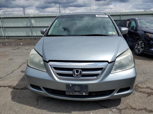 5FNRL38446B001198 - 2006 HONDA ODYSSEY EX GRAY photo 5