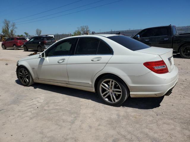 WDDGF4HB9CR223704 - 2012 MERCEDES-BENZ C 250 BEIGE photo 2