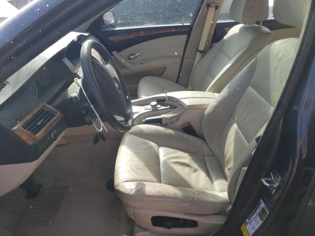 WBANU5C59AC125994 - 2010 BMW 528 I Сірий фото 7