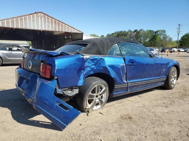 1ZVHT85H985163328 - 2008 FORD MUSTANG GT BLUE photo 3