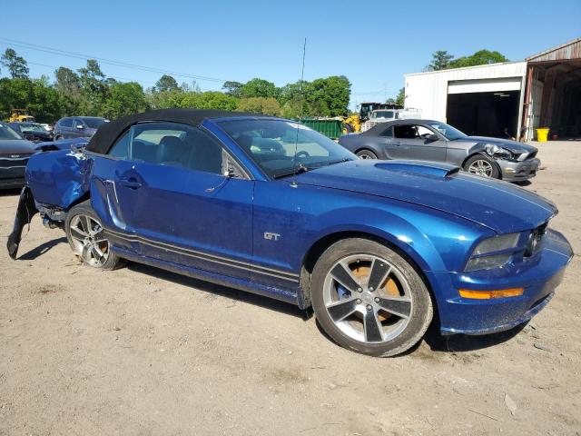 1ZVHT85H985163328 - 2008 FORD MUSTANG GT BLUE photo 4