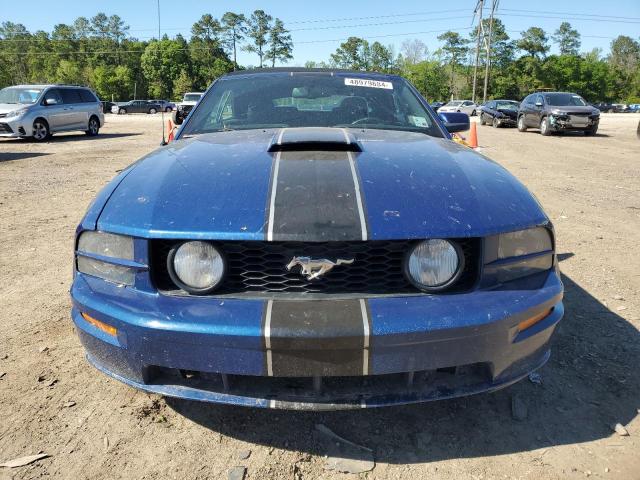 1ZVHT85H985163328 - 2008 FORD MUSTANG GT BLUE photo 5