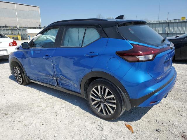 3N1CP5DV2PL520731 - 2023 NISSAN KICKS SR BLUE photo 2