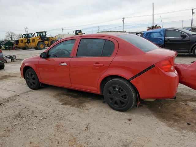 1G1AK55F277244705 - 2007 CHEVROLET COBALT LS RED photo 2