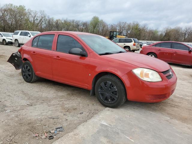 1G1AK55F277244705 - 2007 CHEVROLET COBALT LS RED photo 4