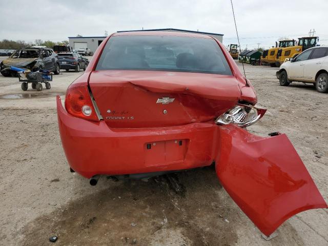 1G1AK55F277244705 - 2007 CHEVROLET COBALT LS RED photo 6