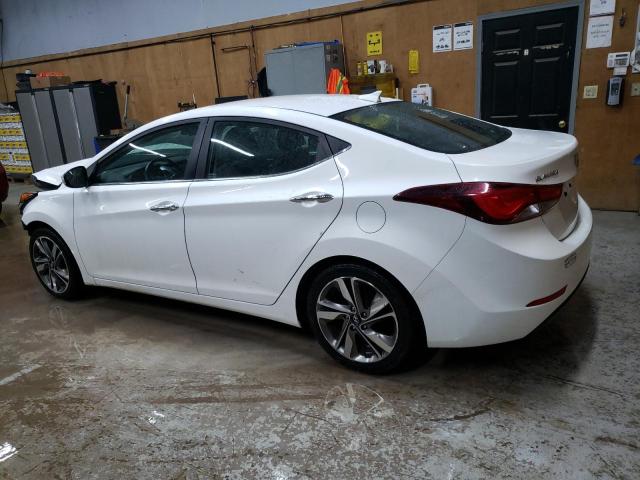 5NPDH4AEXEH499069 - 2014 HYUNDAI ELANTRA SE WHITE photo 2