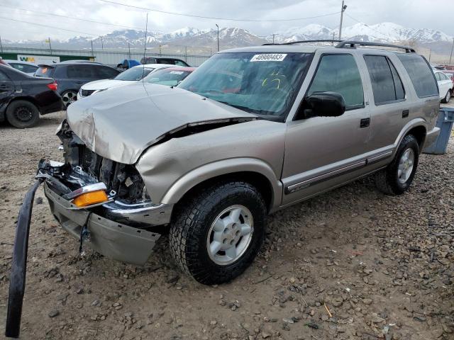 1GNDT13W0Y2303351 - 2000 CHEVROLET BLAZER GOLD photo 1