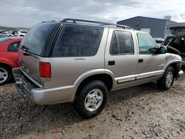 1GNDT13W0Y2303351 - 2000 CHEVROLET BLAZER GOLD photo 3