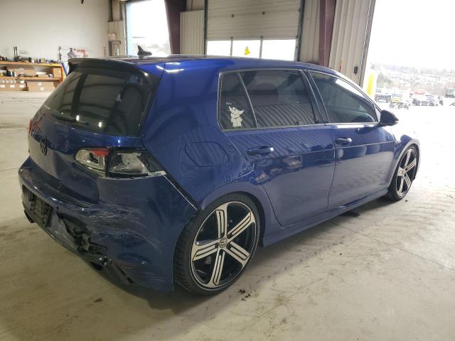 WVWLF7AU1FW208996 - 2015 VOLKSWAGEN GOLF R BLUE photo 3