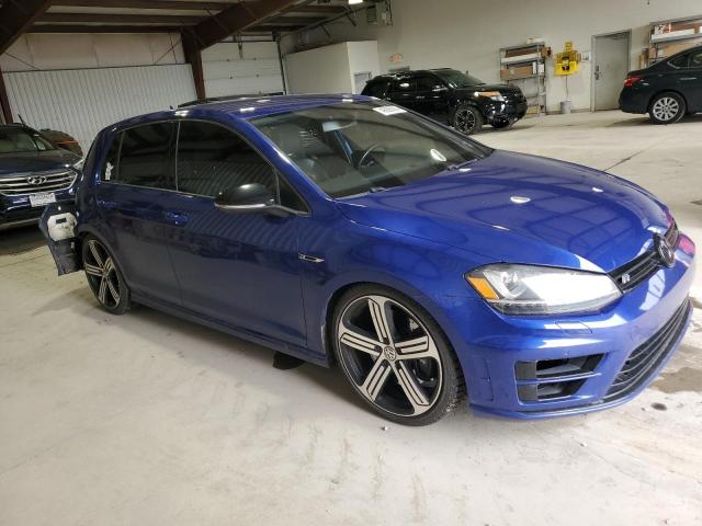 WVWLF7AU1FW208996 - 2015 VOLKSWAGEN GOLF R BLUE photo 4