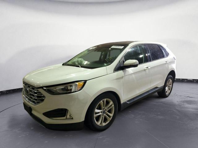 2FMPK4J92KBB67938 - 2019 FORD EDGE SEL WHITE photo 1