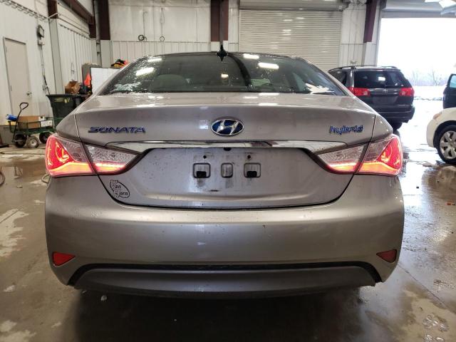 KMHEC4A45CA063272 - 2012 HYUNDAI SONATA HYBRID GRAY photo 6