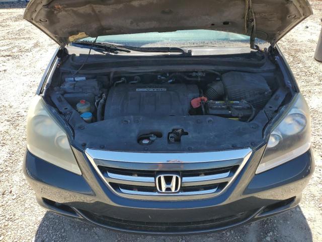 5FNRL38455B038338 - 2005 HONDA ODYSSEY EX GRAY photo 12