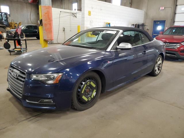 WAUVGAFH0DN005967 - 2013 AUDI S5 PRESTIGE BLUE photo 1