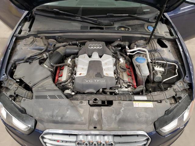 WAUVGAFH0DN005967 - 2013 AUDI S5 PRESTIGE BLUE photo 11