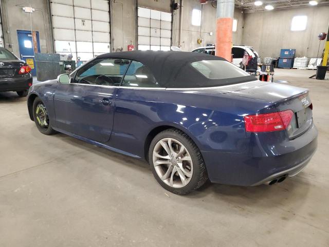 WAUVGAFH0DN005967 - 2013 AUDI S5 PRESTIGE BLUE photo 2