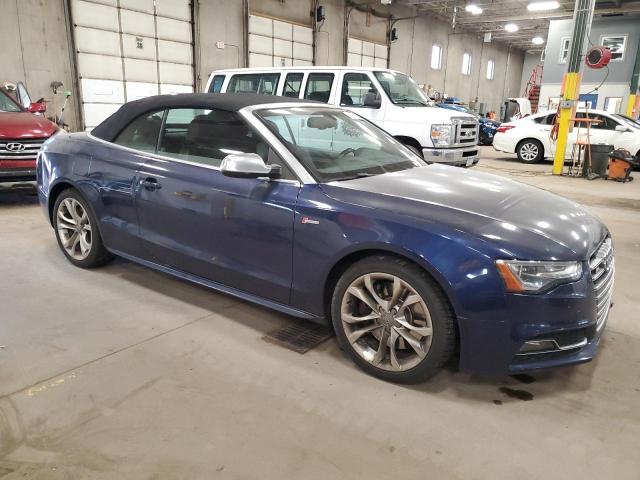 WAUVGAFH0DN005967 - 2013 AUDI S5 PRESTIGE BLUE photo 4