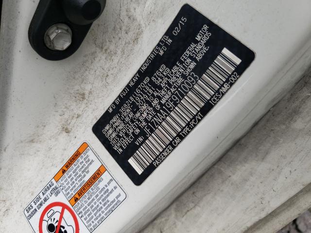 JF1ZNAA19F9710093 - 2015 TOYOTA SCION FR-S 白色 照片 10