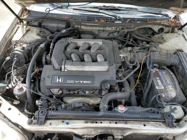 1HGCG1655WA019858 - 1998 HONDA ACCORD EX WHITE photo 11