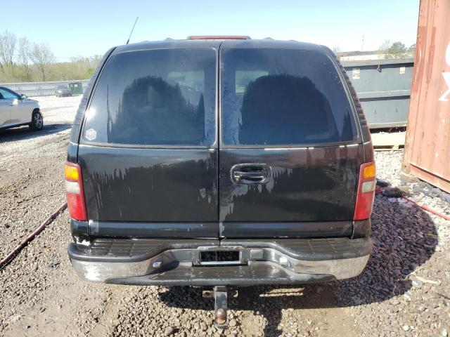 1GNEC13T81J168593 - 2001 CHEVROLET TAHOE C1500 BLACK photo 6