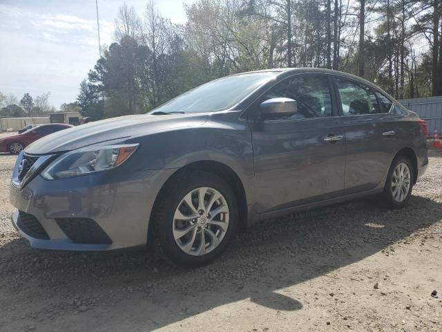 3N1AB7AP3HY382855 - 2017 NISSAN SENTRA S GRAY photo 1