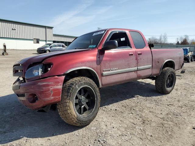 5TBBT44174S446474 - 2004 TOYOTA TUNDRA ACCESS CAB SR5 MAROON photo 1