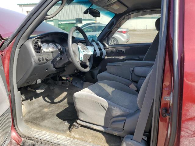 5TBBT44174S446474 - 2004 TOYOTA TUNDRA ACCESS CAB SR5 MAROON photo 7