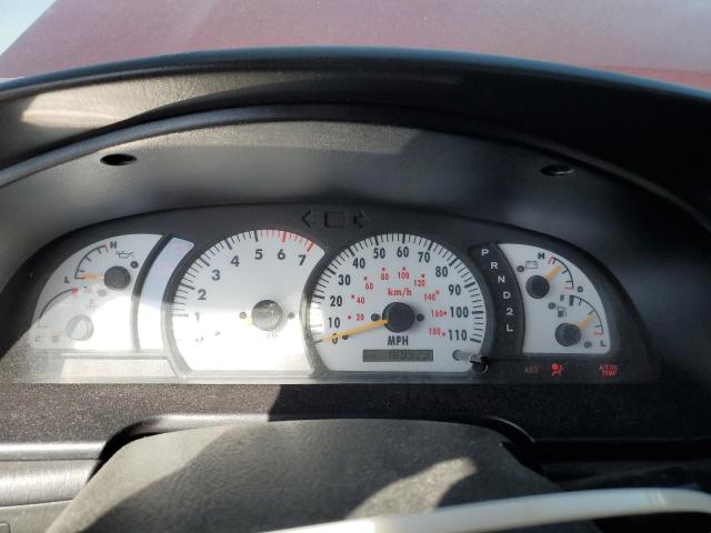 5TBBT44174S446474 - 2004 TOYOTA TUNDRA ACCESS CAB SR5 MAROON photo 9