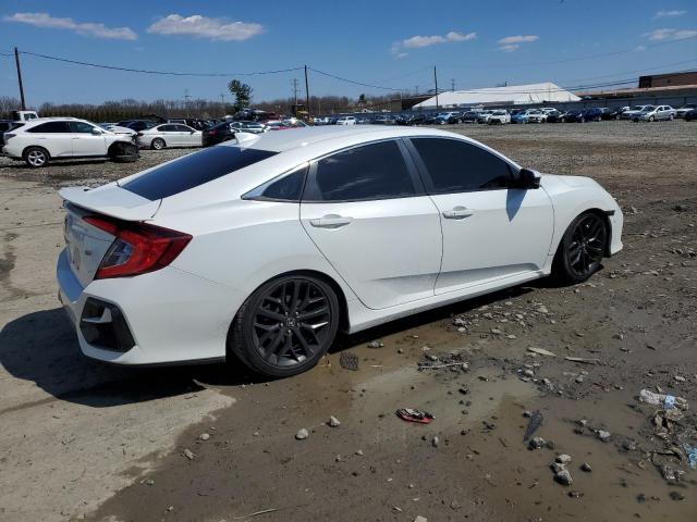 2HGFC1E58LH701091 - 2020 HONDA CIVIC SI WHITE photo 3