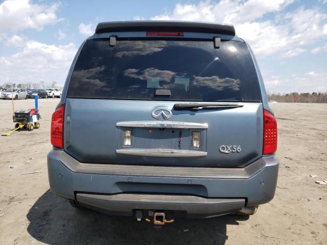 5N3AA08C48N905276 - 2008 INFINITI QX56 BLUE photo 6