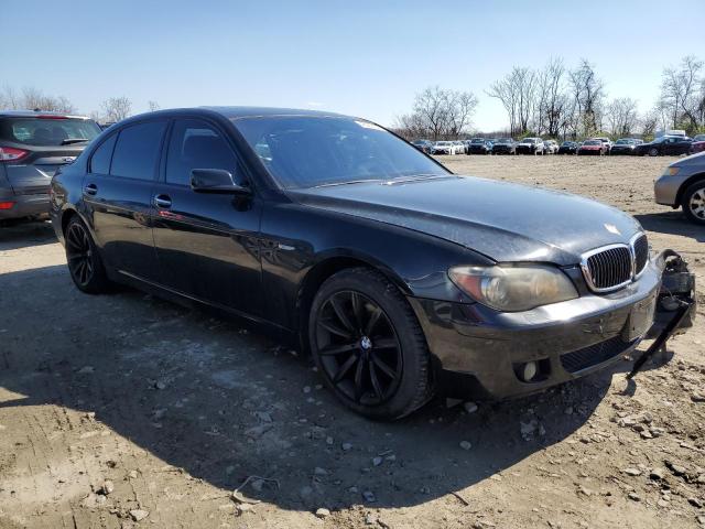 WBAHN83558DT77404 - 2008 BMW 750 LI BLACK photo 4