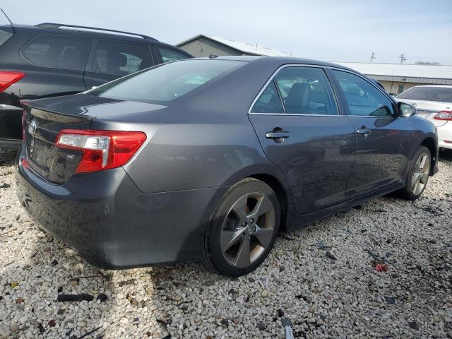 4T1BK1FK4CU522236 - 2012 TOYOTA CAMRY SE GRAY photo 3