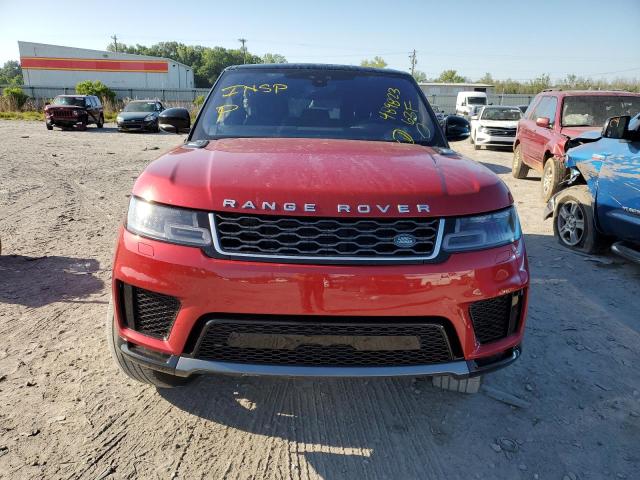 SALWR2RV6KA836119 - 2019 LAND ROVER RANGE ROVE HSE RED photo 5