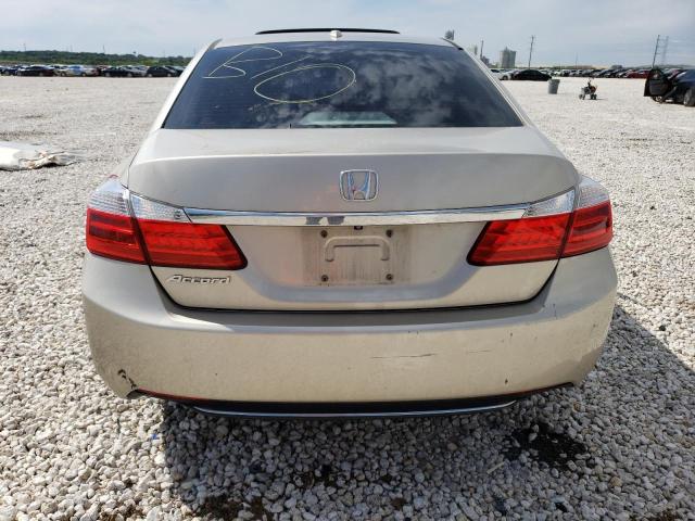 1HGCR2F86EA223299 - 2014 HONDA ACCORD EXL BEIGE photo 6