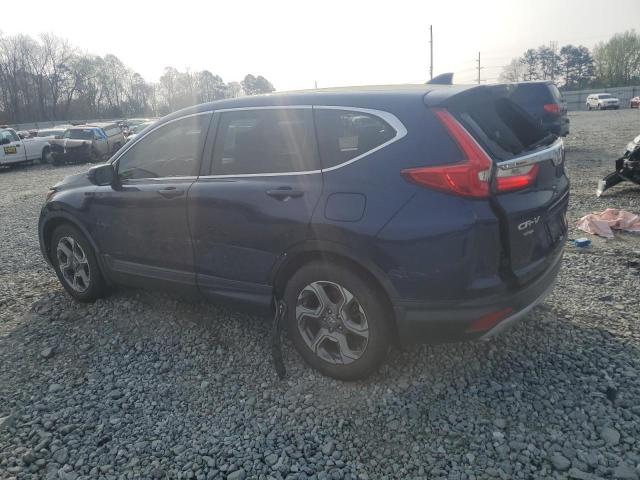 7FARW1H85HE028108 - 2017 HONDA CR-V EXL BLUE photo 2