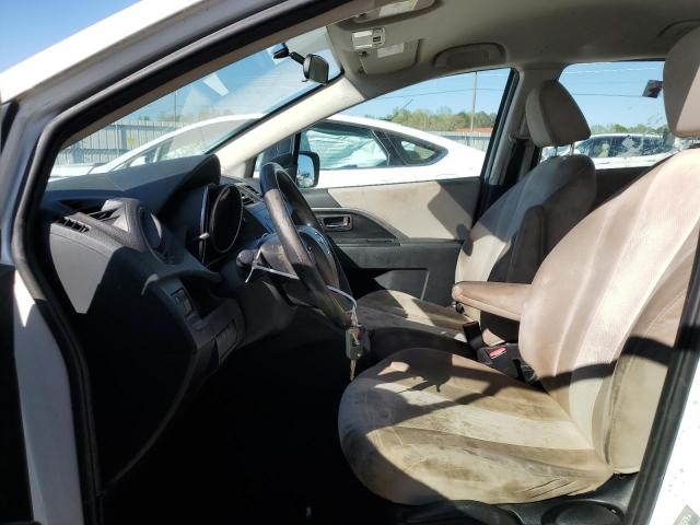 JM1CW2BL1D0150459 - 2013 MAZDA 5 WHITE photo 7