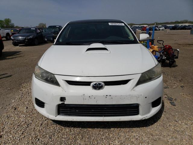 JTKJF5C74C3033930 - 2012 TOYOTA SCION TC WHITE photo 5