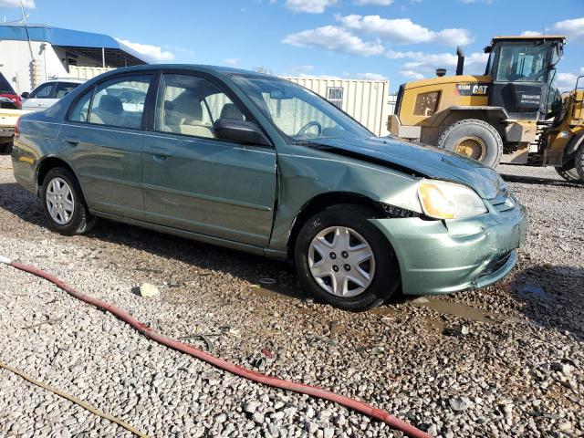 2HGES15553H604087 - 2003 HONDA CIVIC LX GREEN photo 4