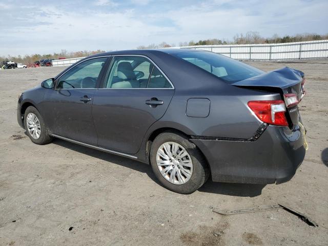 4T4BF1FK1ER392932 - 2014 TOYOTA CAMRY L GRAY photo 2