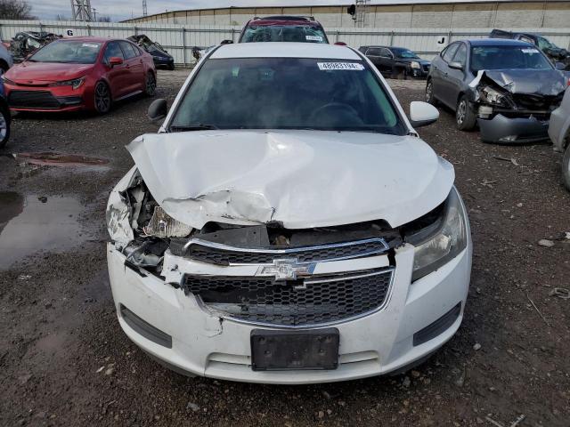 1G1PF5S93B7164318 - 2011 CHEVROLET CRUZE LT WHITE photo 5