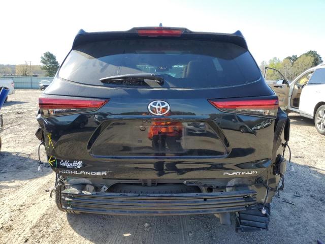 5TDKDRAHXPS007194 - 2023 TOYOTA HIGHLANDER L BLACK photo 6