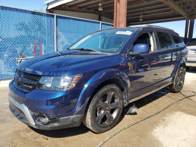 3C4PDCGG2JT504920 - 2018 DODGE JOURNEY CROSSROAD BLUE photo 1