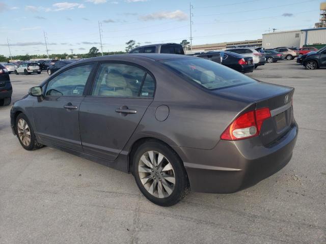 19XFA16899E017801 - 2009 HONDA CIVIC EX GRAY photo 2