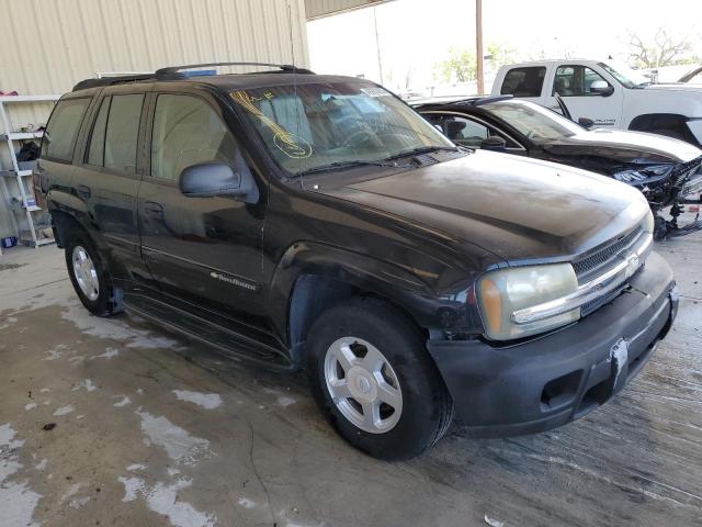 1GNDS13S522305877 - 2002 CHEVROLET TRAILBLAZE BLACK photo 4