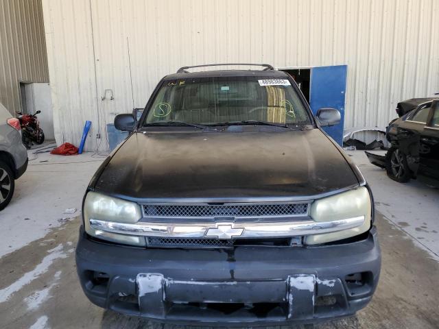 1GNDS13S522305877 - 2002 CHEVROLET TRAILBLAZE BLACK photo 5