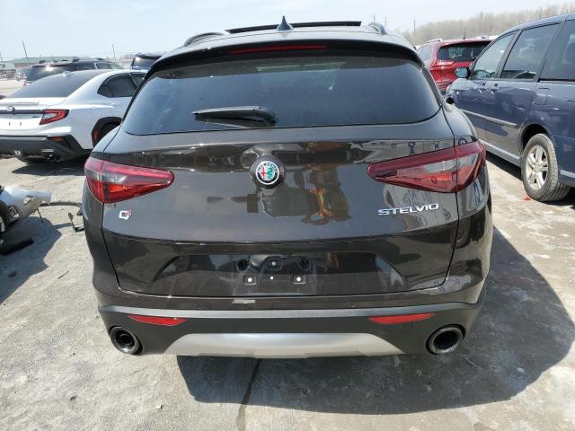 ZASFAKPN1J7B93635 - 2018 ALFA ROMEO STELVIO SPORT BROWN photo 6