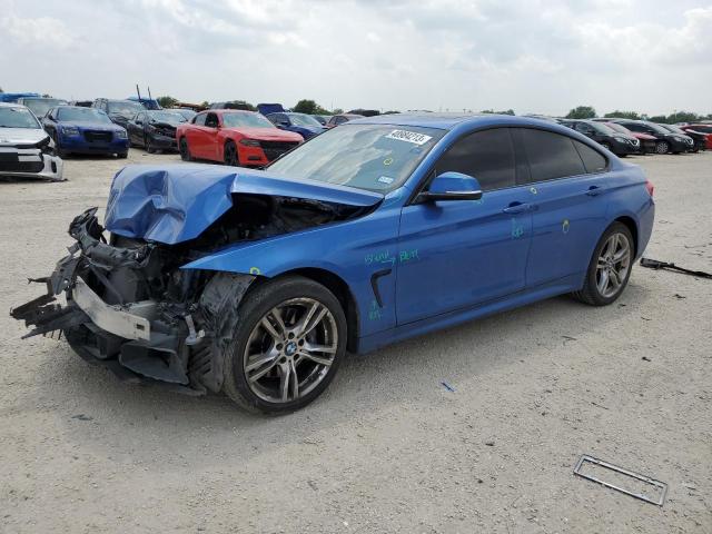 WBA4F9C37HG812924 - 2017 BMW 430XI GRAN COUPE BLUE photo 1