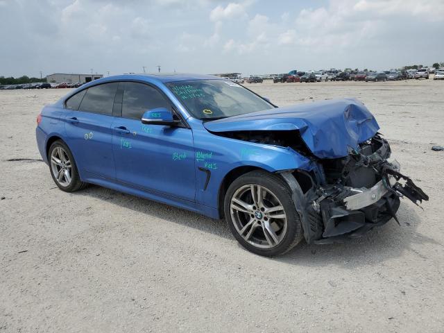 WBA4F9C37HG812924 - 2017 BMW 430XI GRAN COUPE BLUE photo 4